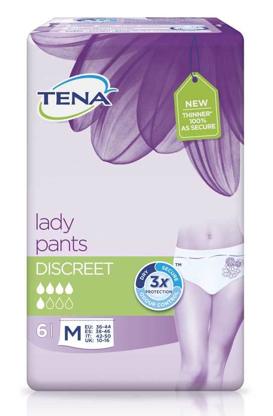 SCA porta innovazione nel Personal Care con le nuove Tena Lady Pants.
