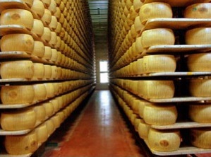 Parmigiano Reggiano: scende ancora la produzione
