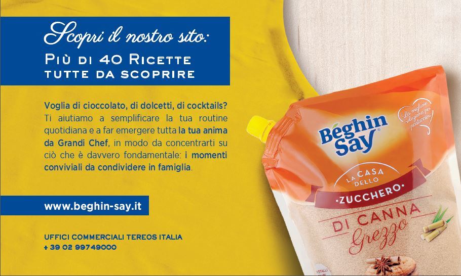 Scopri Béghin Say, nuovo brand di zucchero presente sul canale retail 