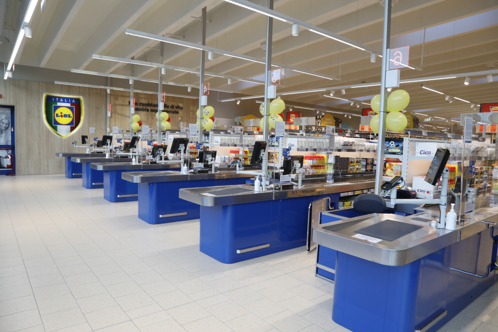 ​Lidl  cambia look e si rinnova a Udine