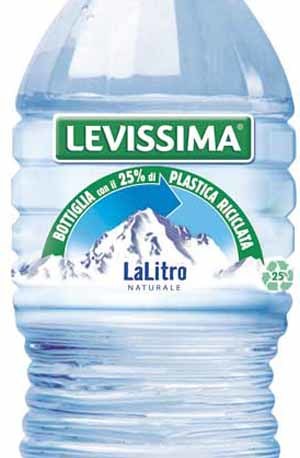 LaLitro di Levissima vince l'Oscar dell'imballaggio per la sezione "Ambiente"