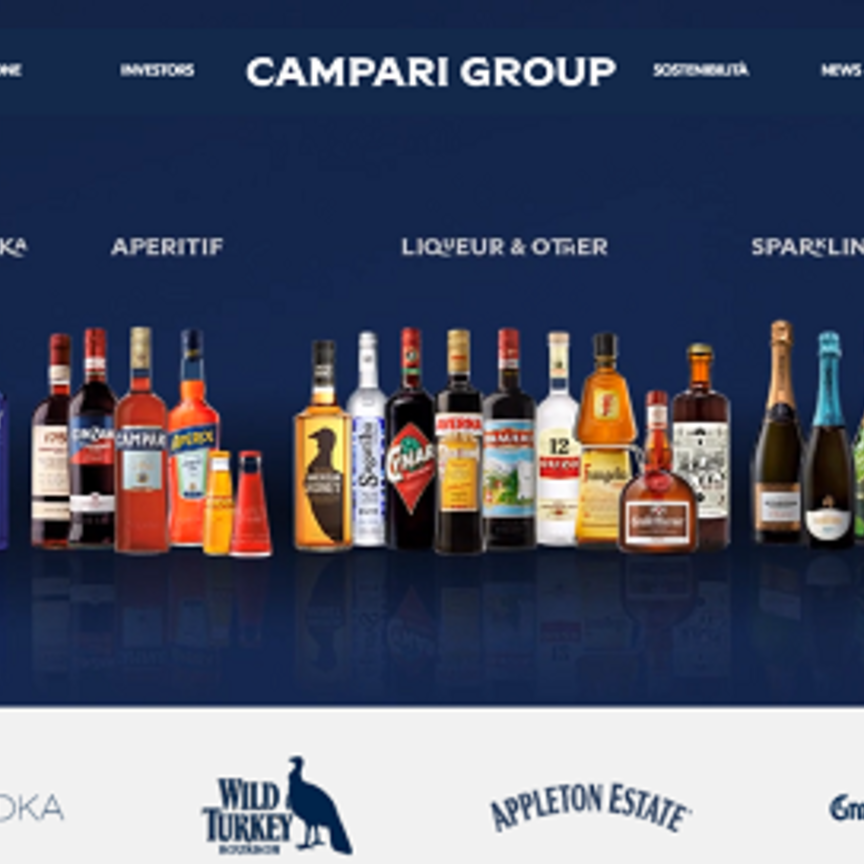 Campari Group rinnova il sito web 