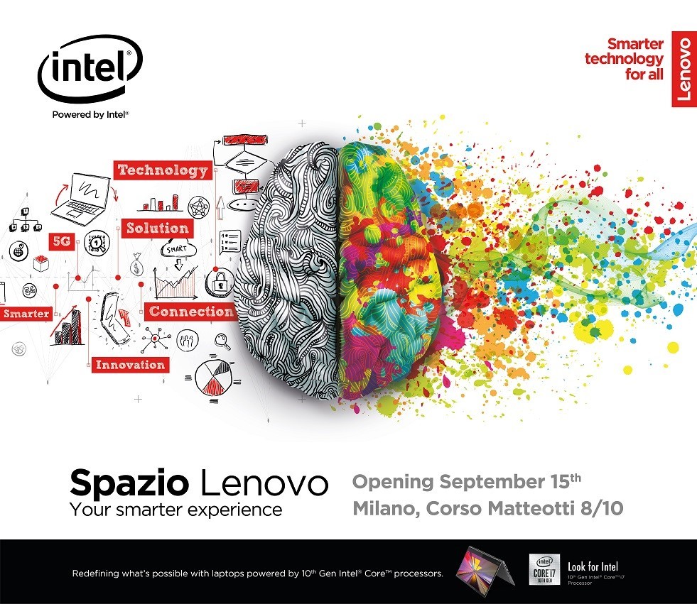 ​Lenovo: opening event con una campagna out-of-home nella città di Milano