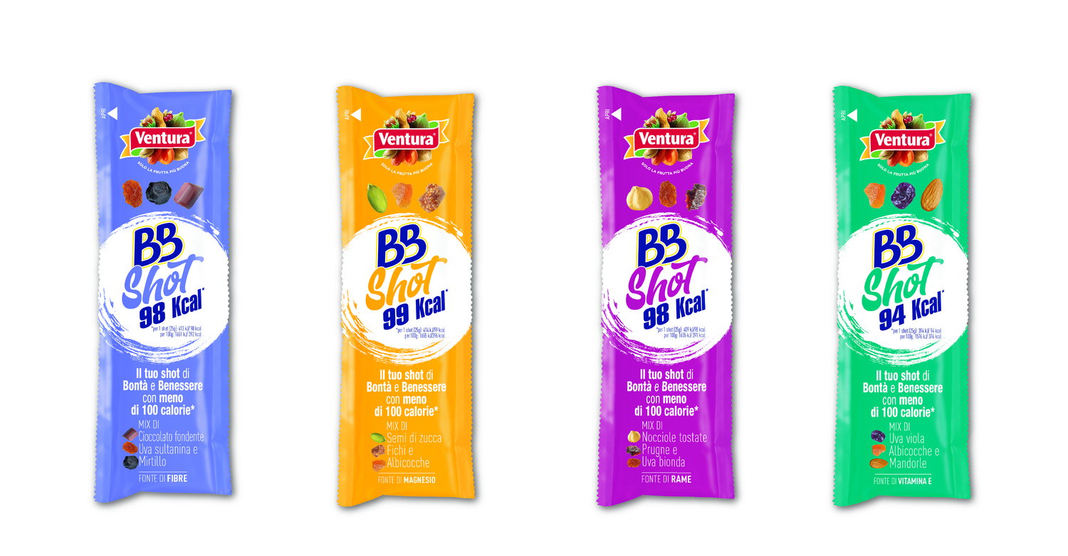 BBSHOT: la nuova e rivoluzionaria linea di snack a base frutta secca di Madi Ventura