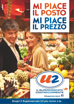 U2 Supermercato, al via il quarto flight della nuova campagna pubblicitaria