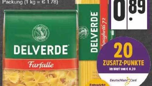 Pasta Delverde cresce del 31% in Germania ma arretra in Italia