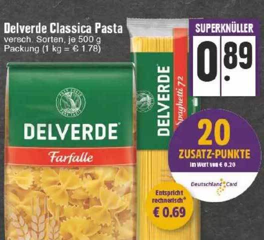 Pasta Delverde cresce del 31% in Germania ma arretra in Italia
