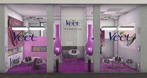 Veet inaugura un temporary store a Milano