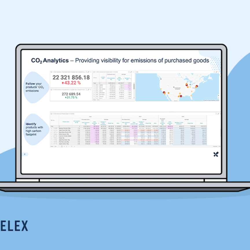 Relex Solutions introduce l'analisi della Co2 guidata dall'intelligenza artificiale 