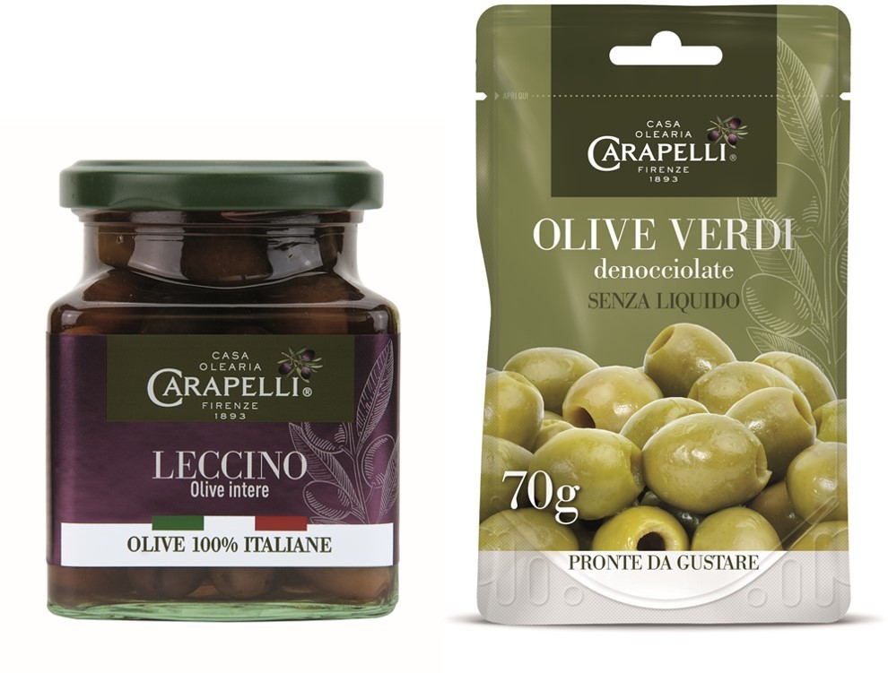Carapelli entra nel mondo delle olive da tavola