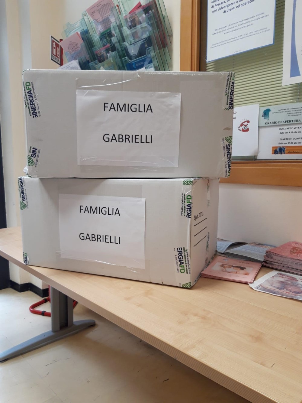 Gabrielli dona 5000 mascherine all'Ospedale di Pescara 