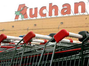 Apre il primo ipermercato a insegna Auchan in Russia