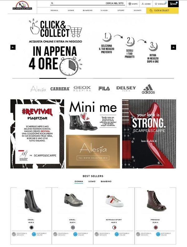  Scarpe & Scarpe presenta il nuovo sito e-commerce