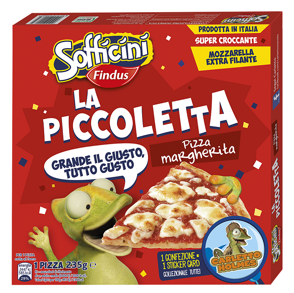 Sofficini Findus lancia la Pizza Piccoletta e la Pizza Sofficiosa