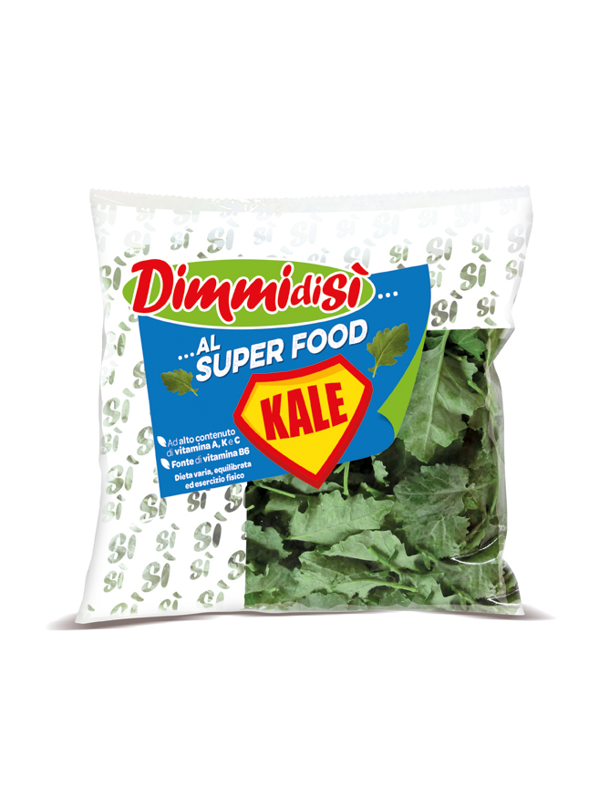 Con DimmidiSì ecco pronto il Kale, il superfood di IV gamma 