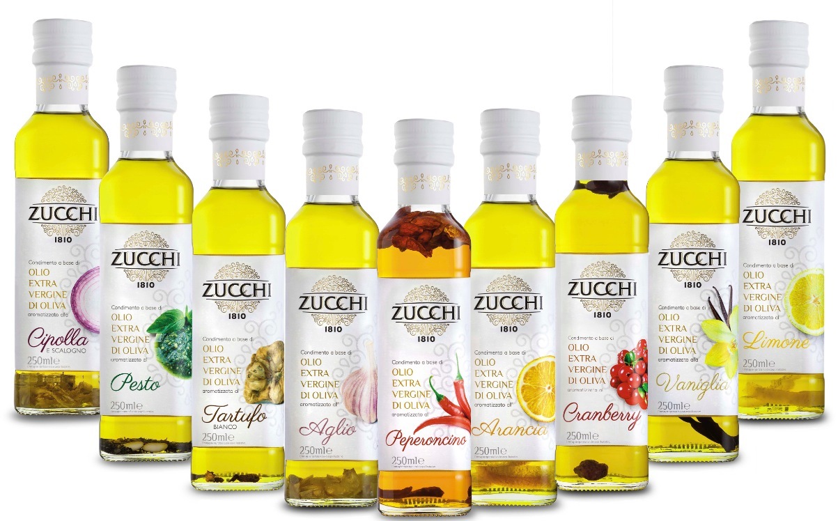 Oleificio Zucchi presenta la nuova gamma di oli aromatizzati 