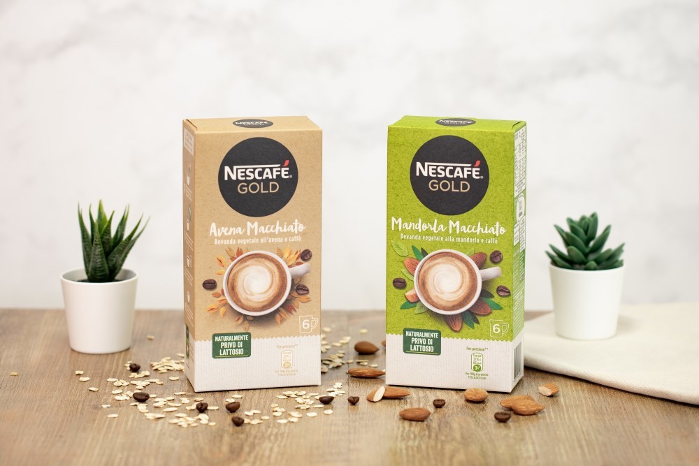 ​Nescafé presenta la nuova gamma di bevande vegetali solubili con caffè 