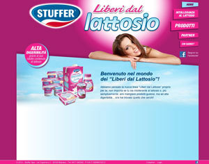 Stuffer: la linea Liberi dal Lattosio debutta sul web