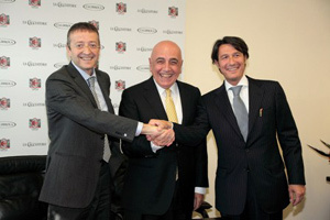 Caldirola rinnova la partnership con A.C. Milan