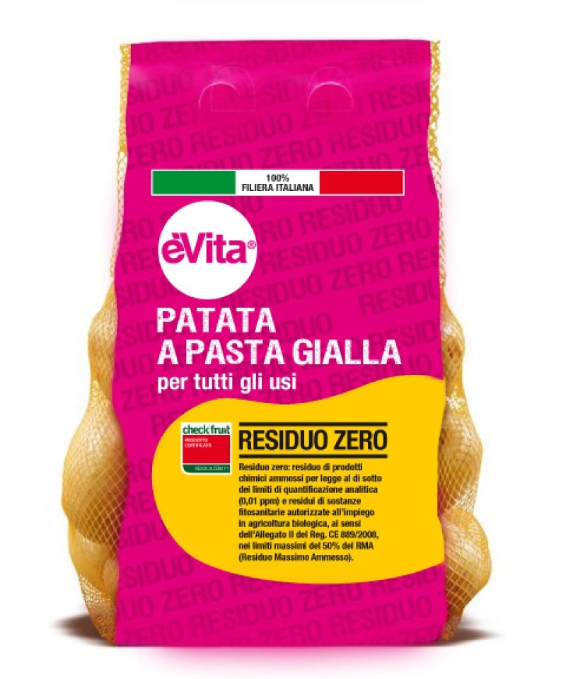 ​Romagnoli distribuisce nei reparti ortofrutta  le patate "Residuo Zero" 