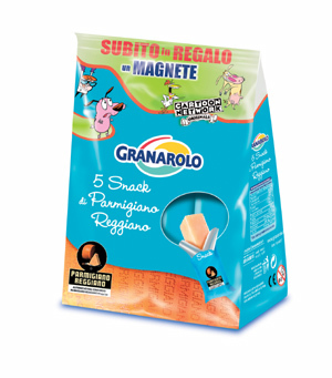 Granarolo propone gli Snack di Parmigiano Reggiano