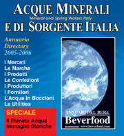 Annuario 2005-2006 delle acque minerali e di sorgente