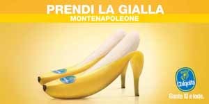 Chiquita tinge Milano di giallo