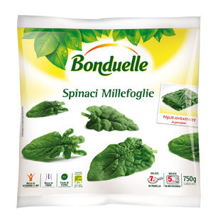 Bonduelle presenta gli spinaci millefoglie