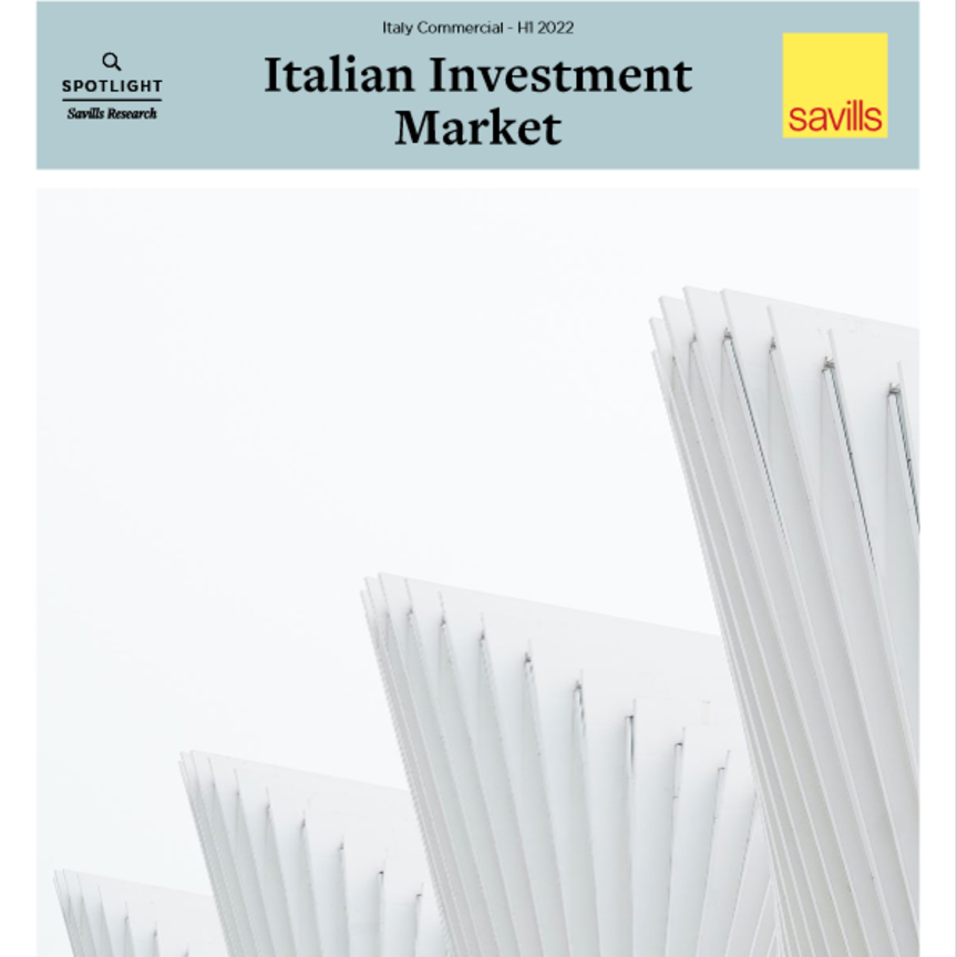 Savills: il mercato logistico italiano conferma livelli record