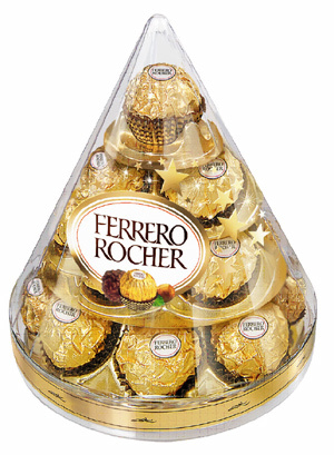 Ferrero Rocher cambia look per Natale