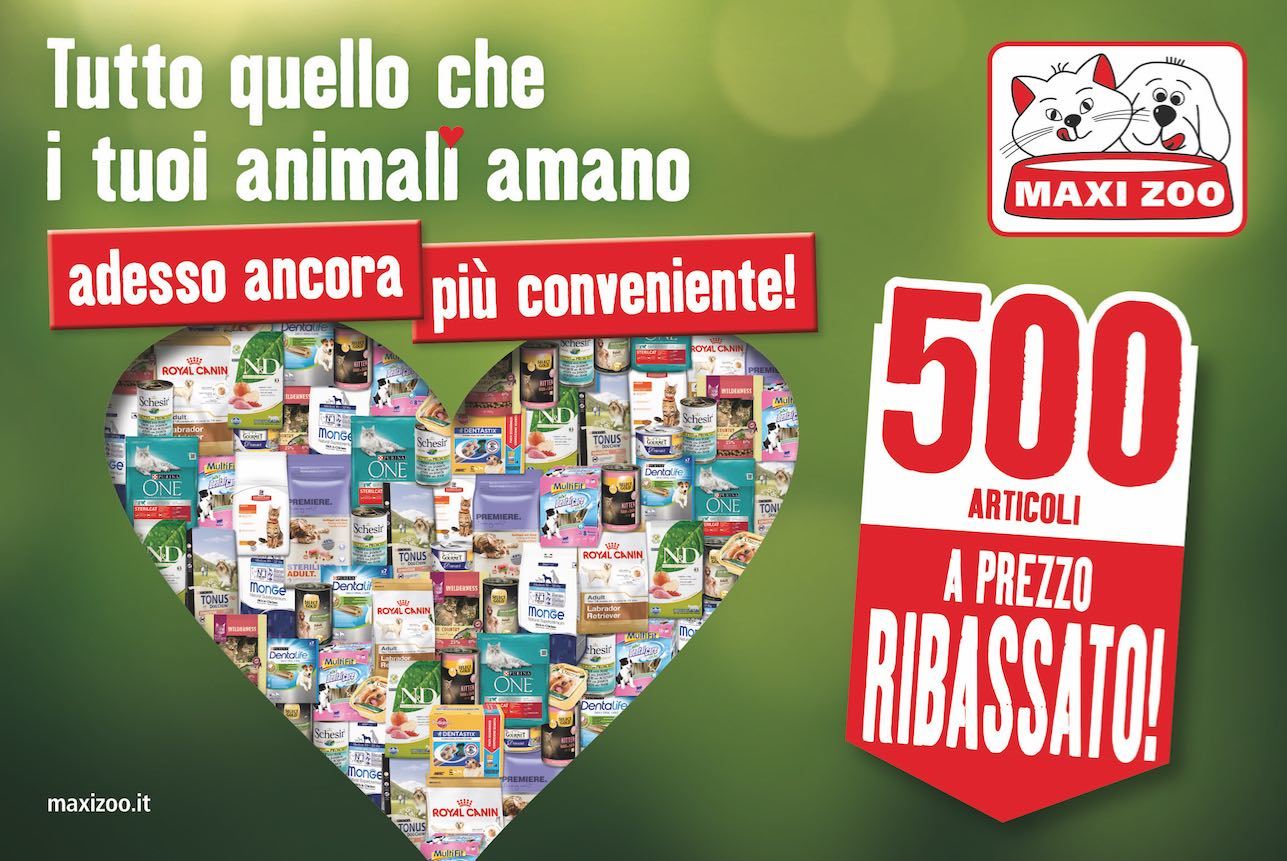 Maxi Zoo: al via la prima campagna europea