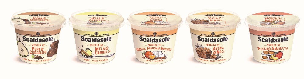 ​Scaldasole presenta una linea di yogurt magri e biologici
