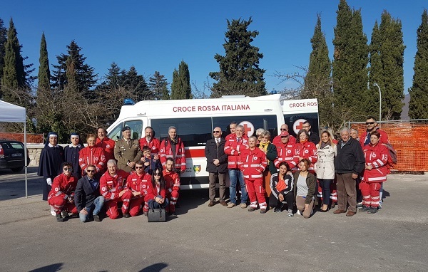 Lidl dona un’ambulanza alla Croce Rossa di Amatrice (RI)