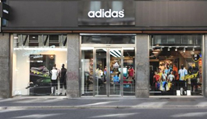 Adidas: utile annuale in crescita del 18%