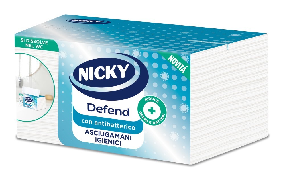 Sofidel lancia Nicky defend, l’asciugamano monouso in carta per il mercato consumer
