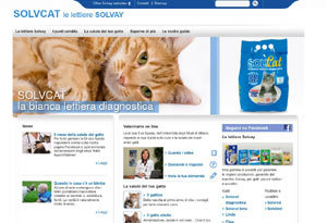 Solvay Chimica Italia lancia un sito al servizio dei proprietari di gatti
