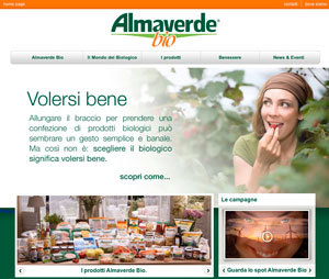 Almaverde Bio rifà il look al sito