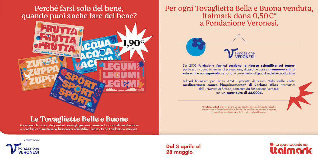 Italmark lancia l’iniziativa "Tovagliette Belle e Buone"