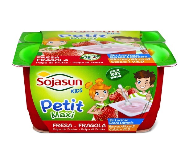 Sojasun presenta l’alternativa 100% vegetale allo yogurt per bambini 