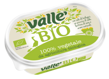 Valle’ ha lanciato la margarina biologia Bio