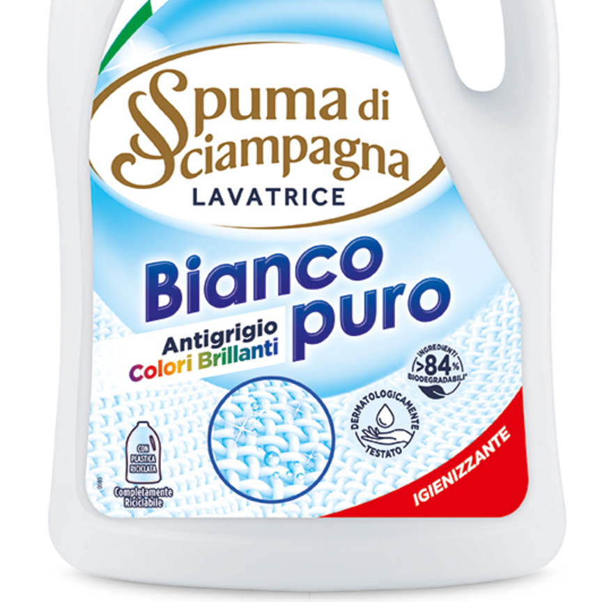 Lavatrice liquido Spuma di Sciampagna: nuove formule per la pulizia e l’igiene del bucato