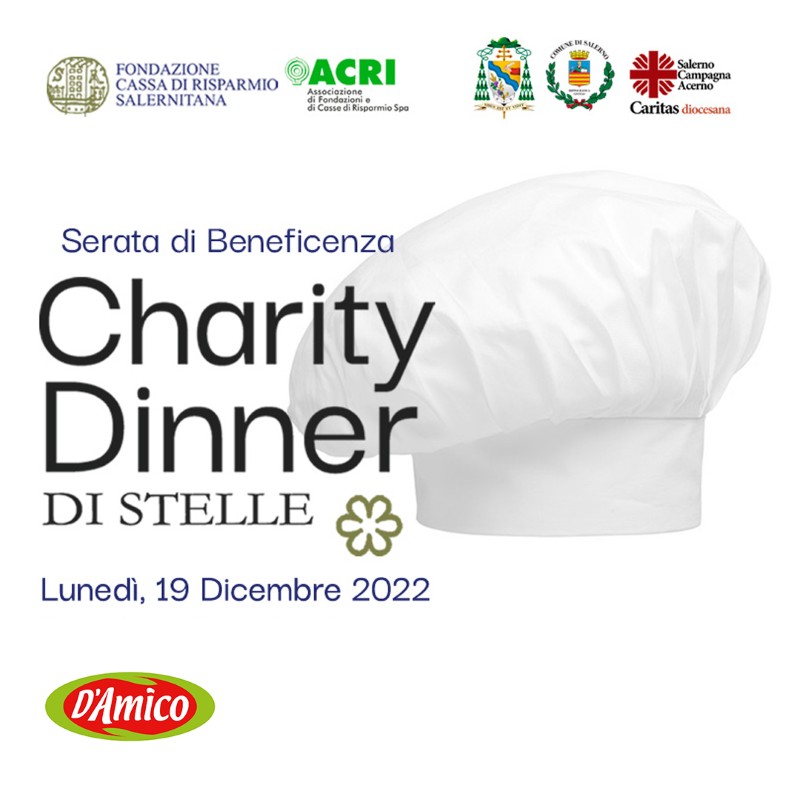 ​D’Amico insieme a Fondazione Carisal per il “Charity dinner di stelle”