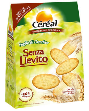 Céréal lancia le Foglie di Cracker Senza Lievito