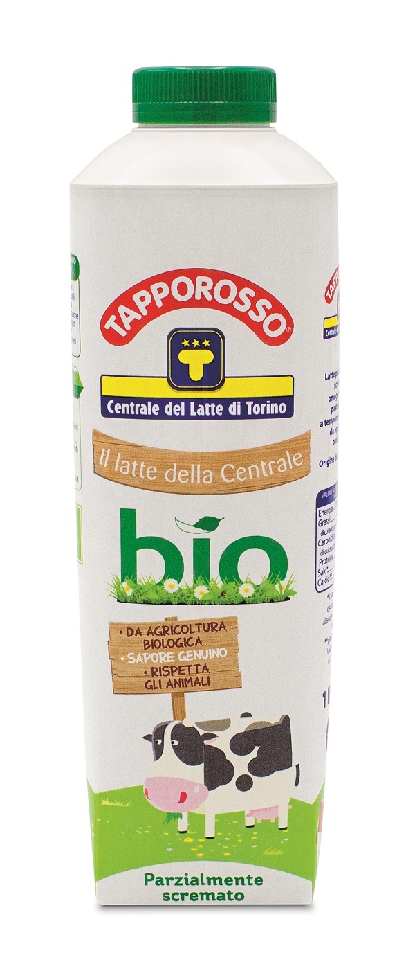 Centrale del Latte di Torino lancia Il Tapporosso Bio Esl parzialmente scremato  