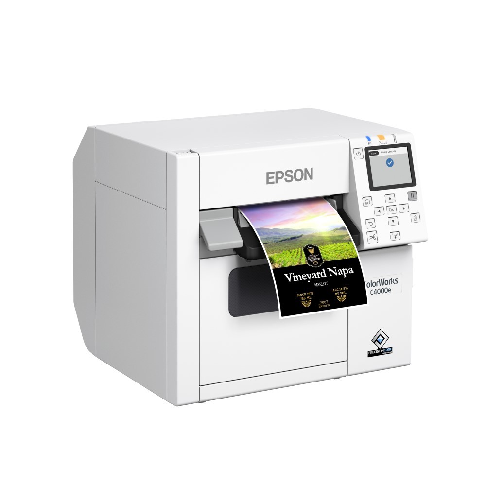 ​Epson annuncia ColorWorks C4000e, due nuove stampanti per etichette a colori on demand    
