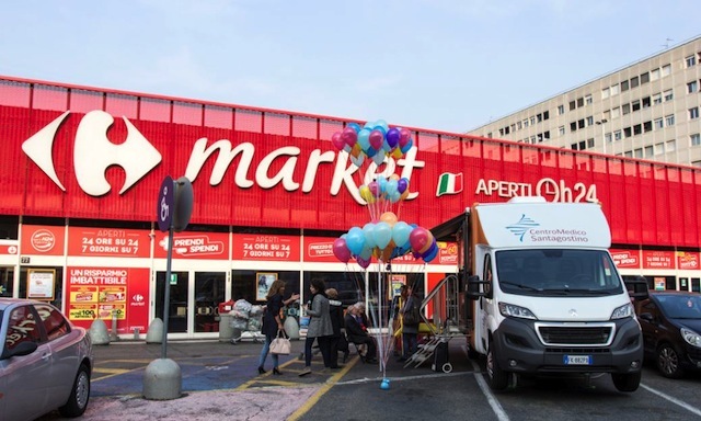 Carrefour market: al via #SantagostinoInTour