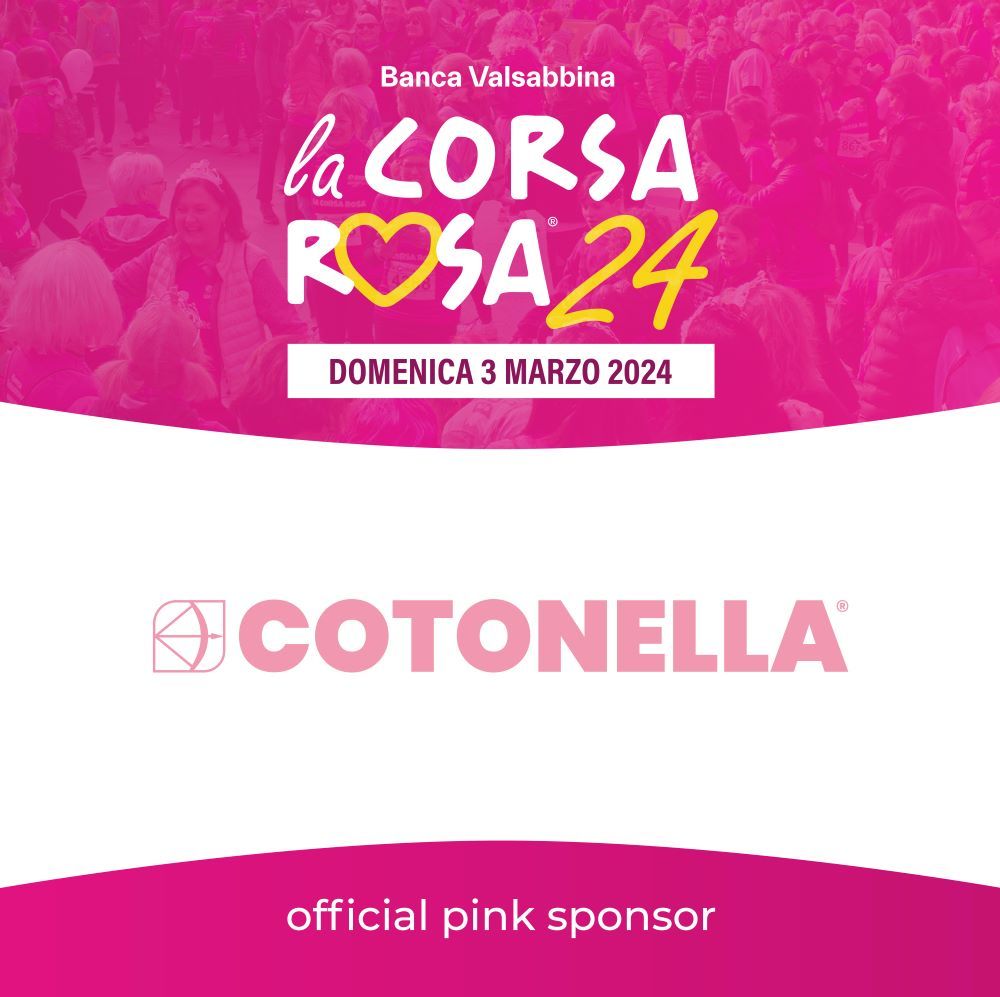 ​Cotonella sostiene la Corsa Rosa 2024 di Brescia