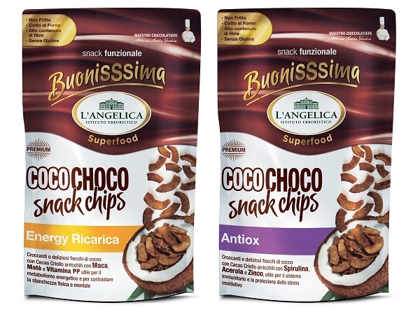 L'Angelica propone Coco Choco Snack Chips