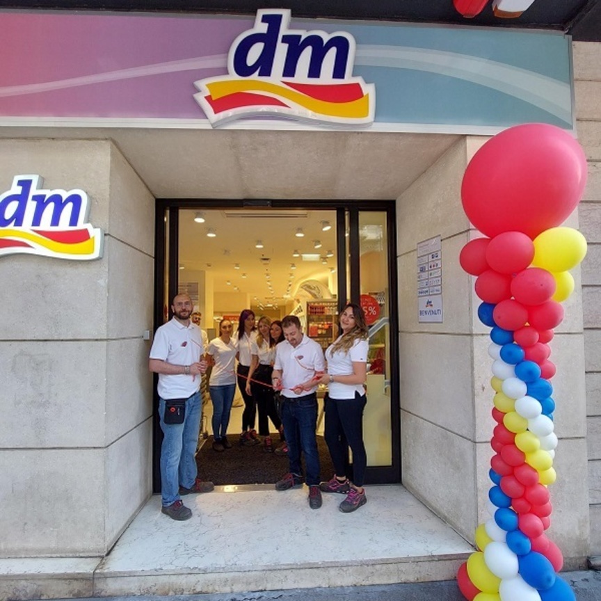 Dm drogerie markt raggiunge quota 70 store in Italia