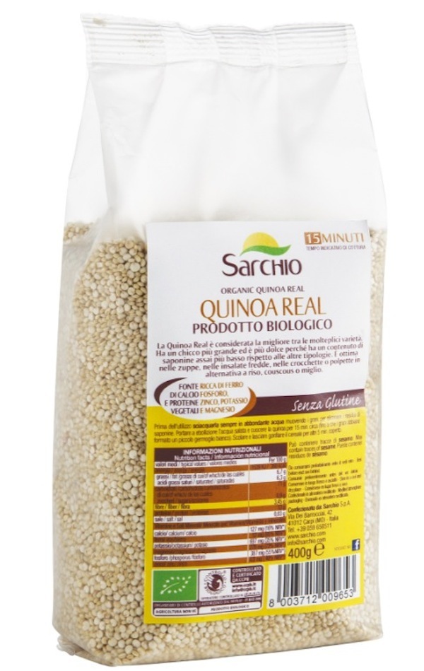 Sarchio presenta Quinoa Real